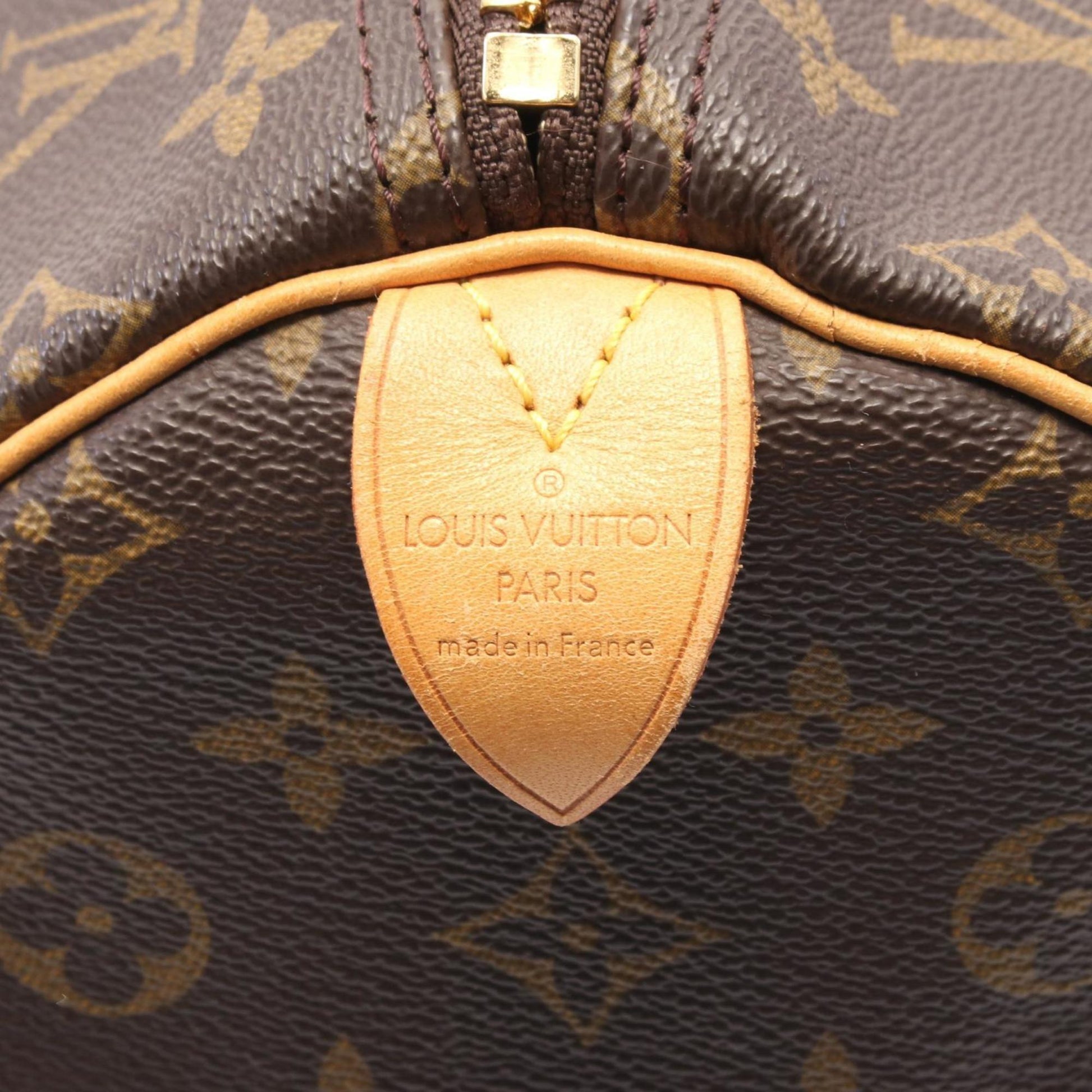 Louis Vuitton Keepall 55, Brown, Canvas, travel