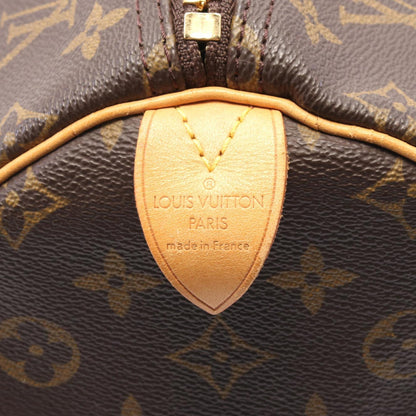Louis Vuitton Keepall 55, Brown, Canvas, travel