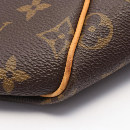 Louis Vuitton Keepall 55, Brown, Canvas, travel