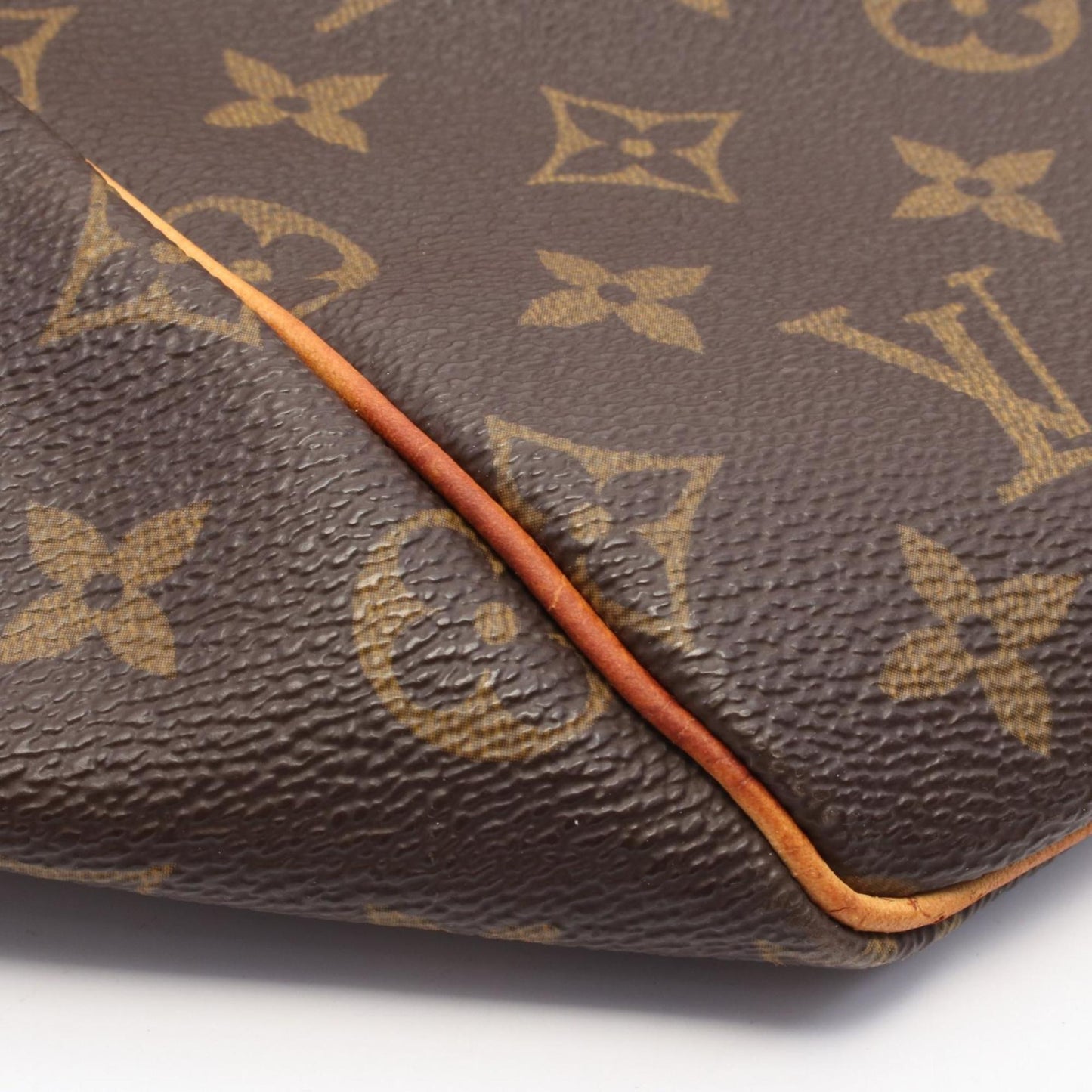 Louis Vuitton Keepall 55, Brown, Canvas, travel