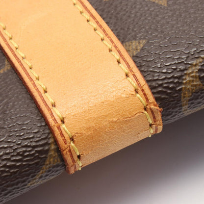 Louis Vuitton Keepall 55, Brown, Canvas, travel