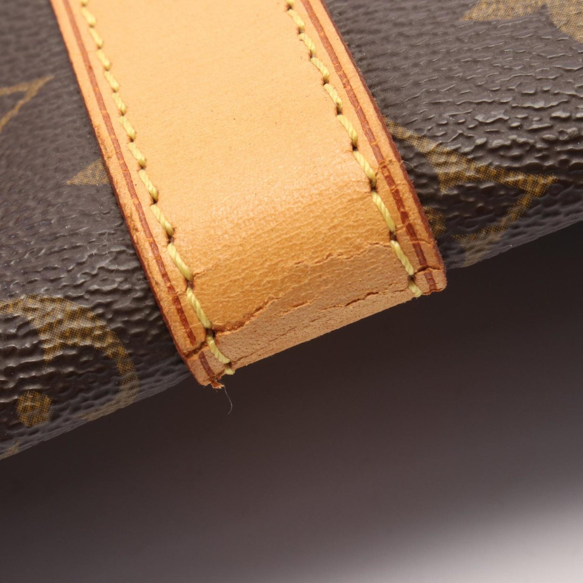 Louis Vuitton Keepall 55, Brown, Canvas, travel