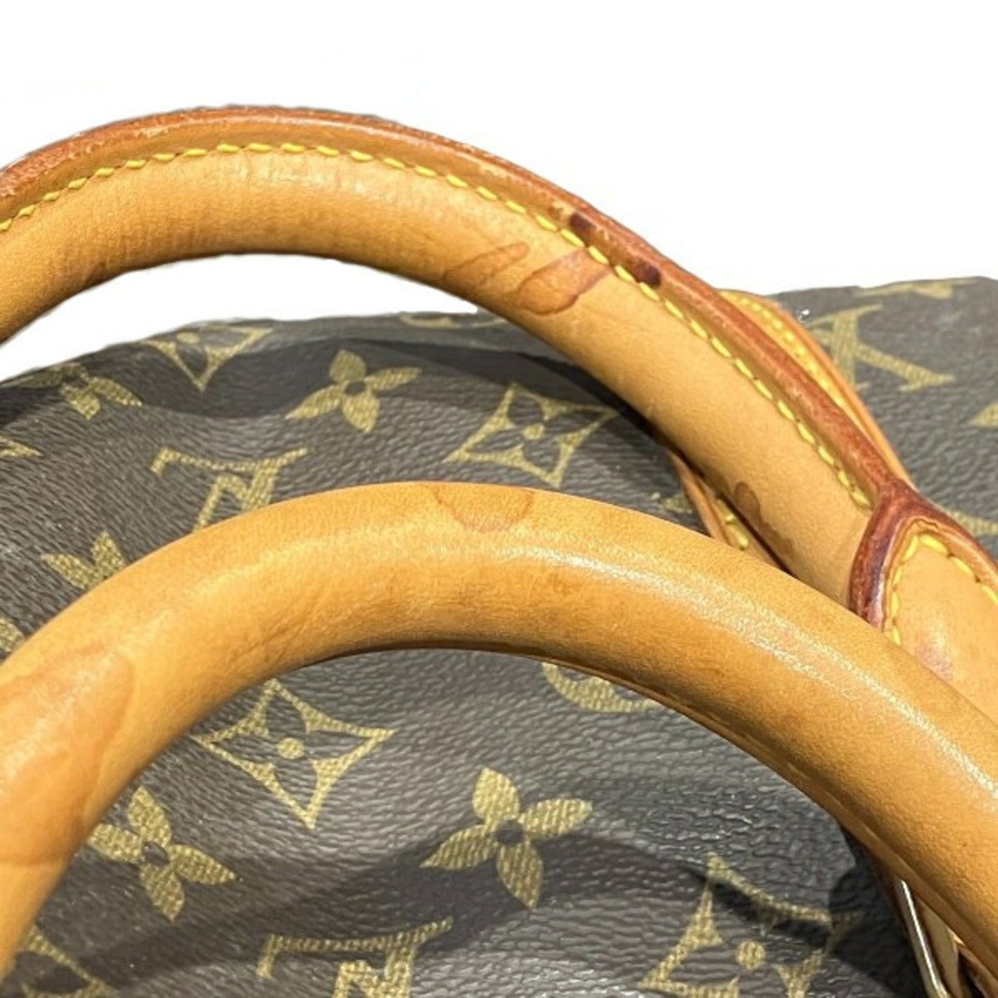 Louis Vuitton Keepall 55, Brown, Canvas, travel