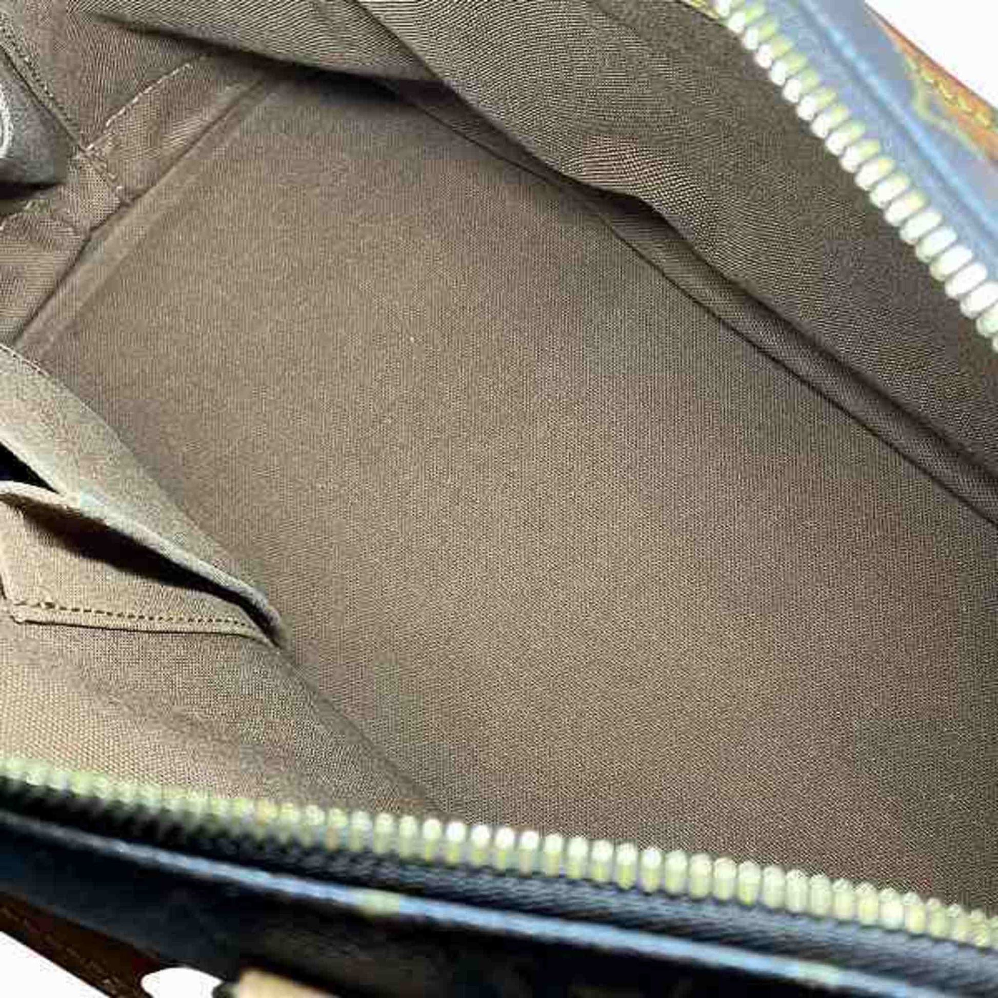 Louis Vuitton Alma, Brown, Canvas, handbag