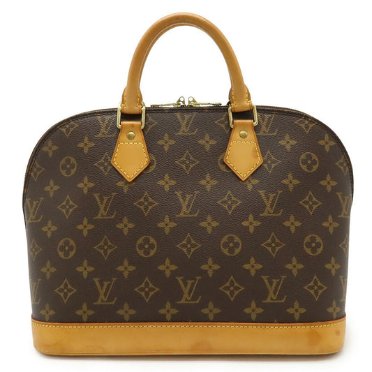 Louis Vuitton Alma, Brown, Canvas, handbag