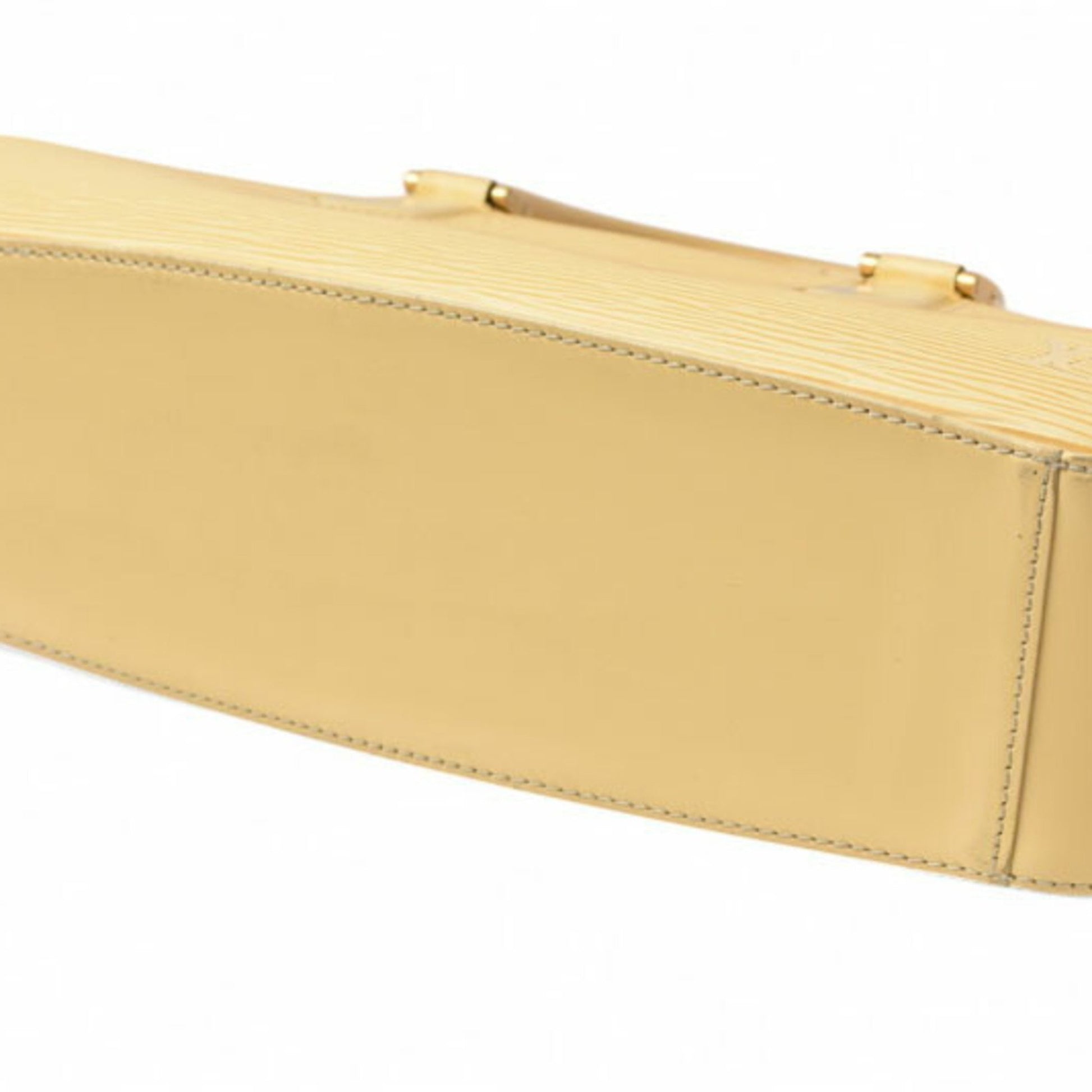 Louis Vuitton Jasmin, Yellow, Leather, handbag