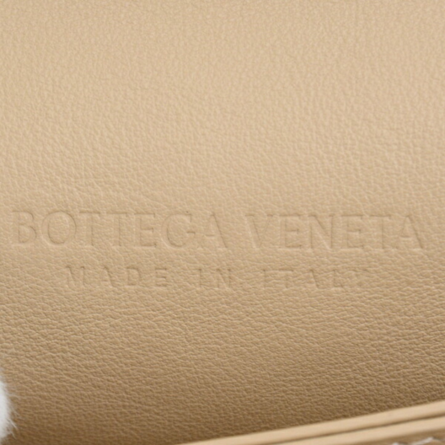 Bottega Veneta Intrecciato, Beige, Leather, shoulder