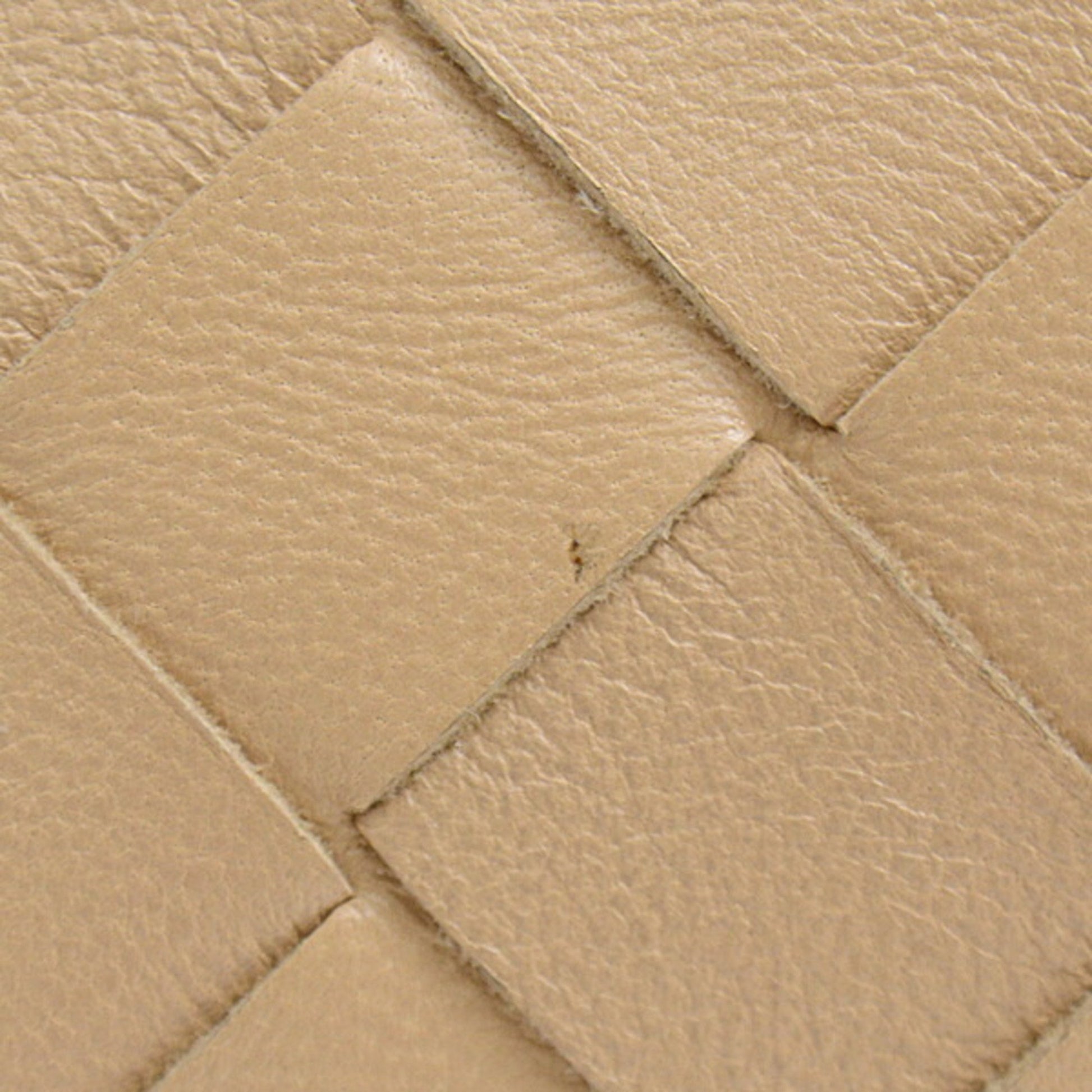 Bottega Veneta Intrecciato, Beige, Leather, shoulder