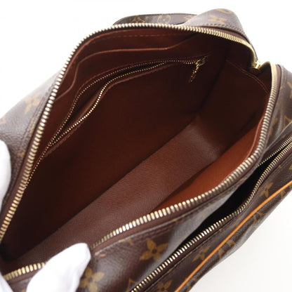 Louis Vuitton Nile, Brown, Canvas, shoulder