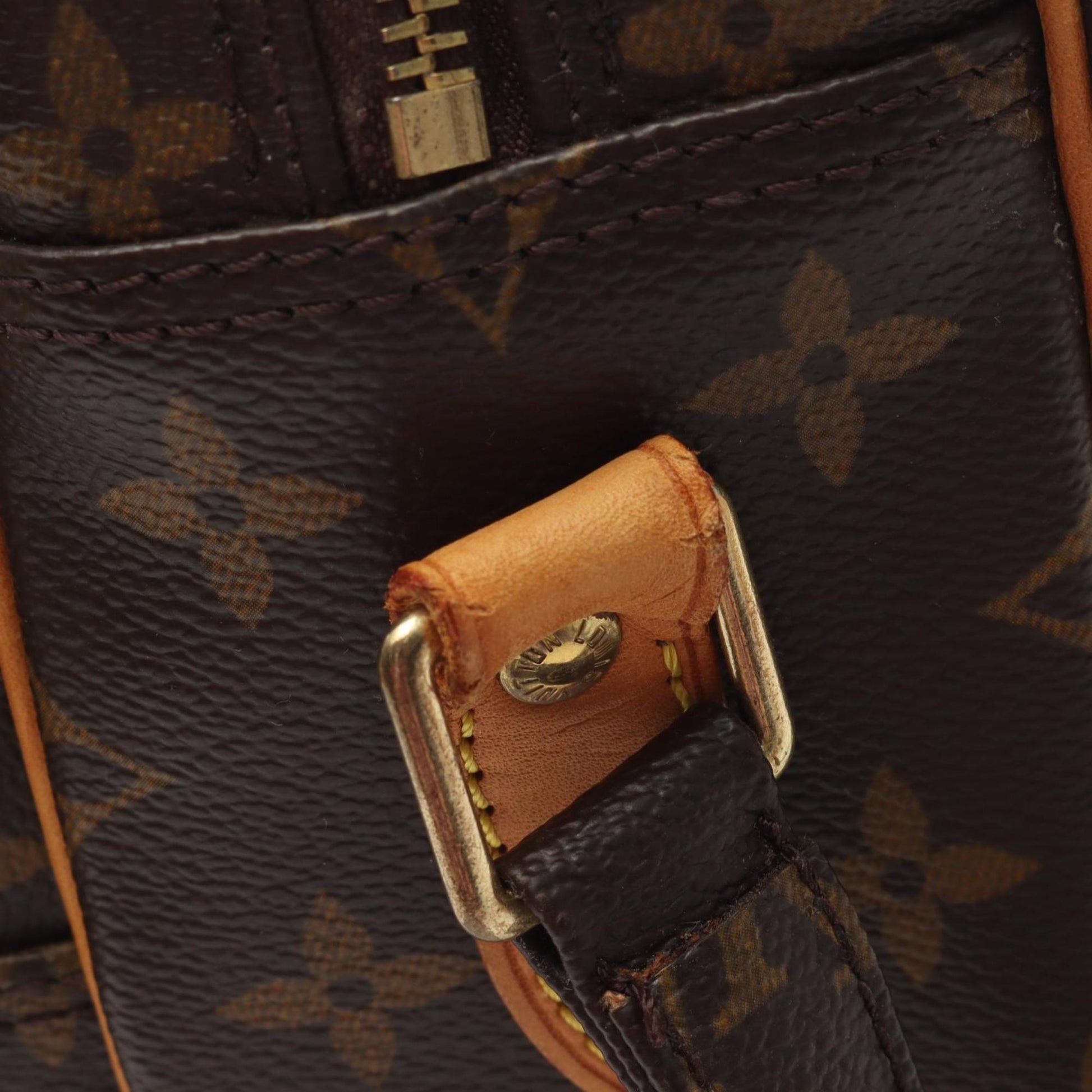 Louis Vuitton Nile, Brown, Canvas, shoulder
