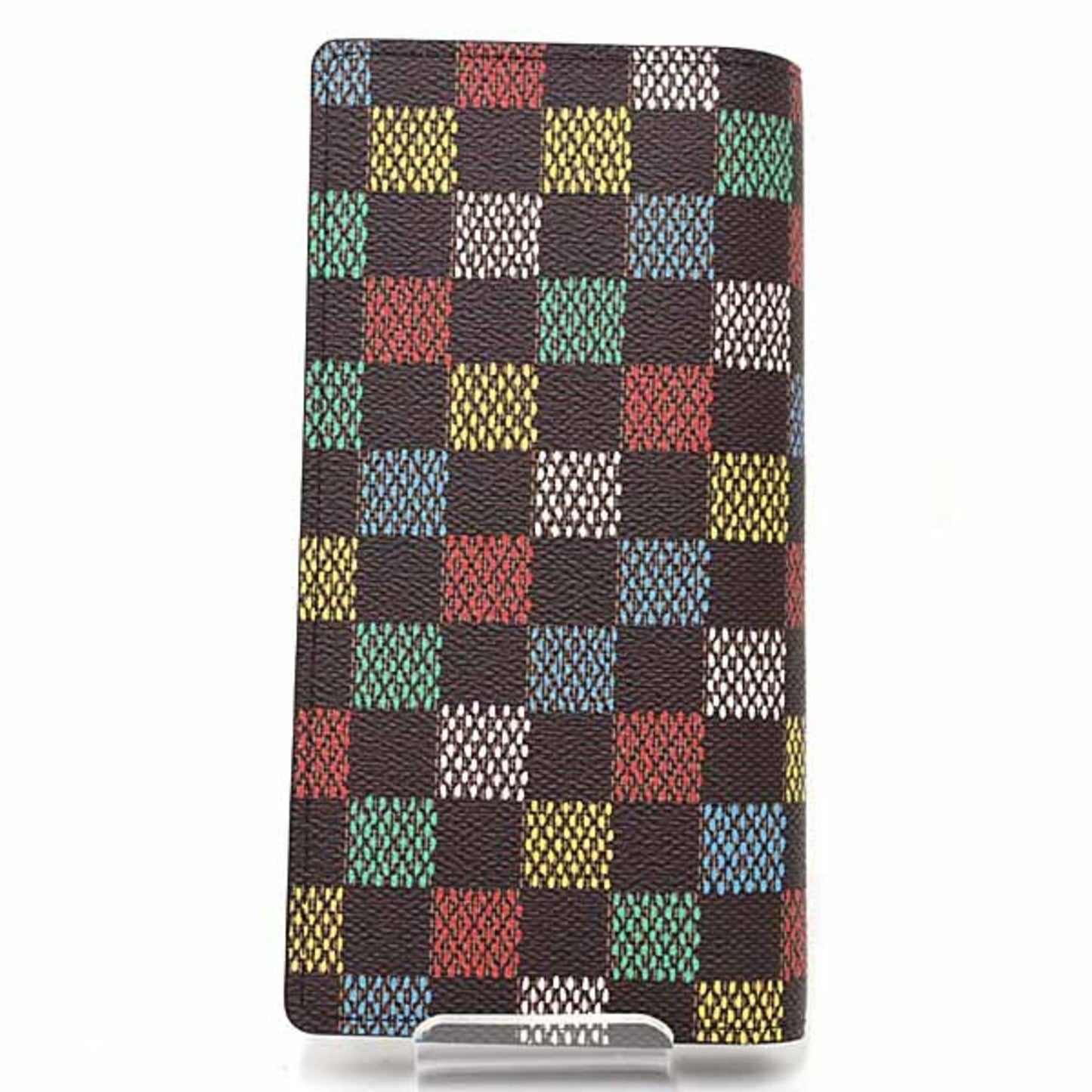 Louis Vuitton Portefeuille Brazza, Brown, Canvas, wallet