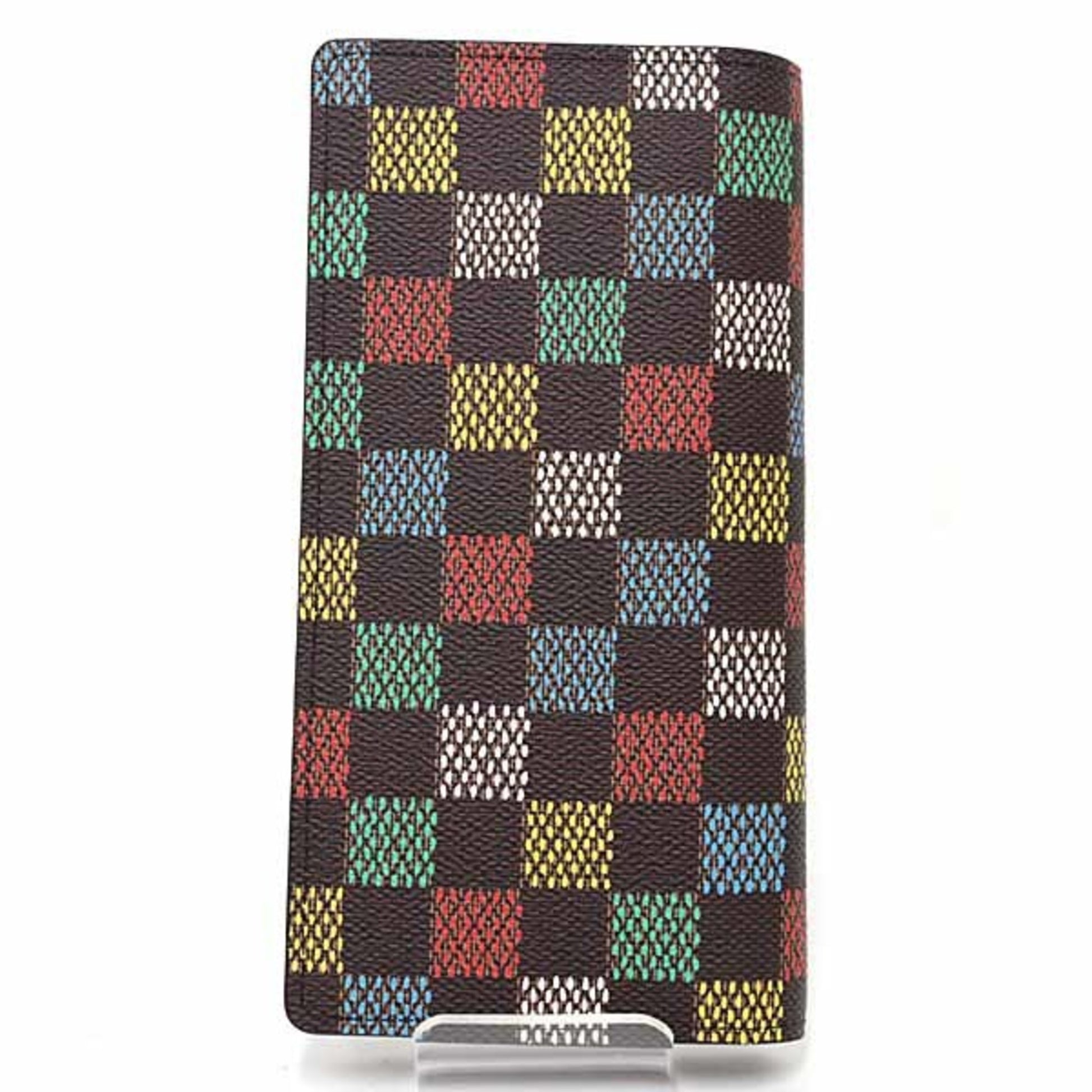 Louis Vuitton Portefeuille Brazza, Brown, Canvas, wallet