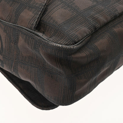 Chanel Travel line, Brown, NYLON, shoulder
