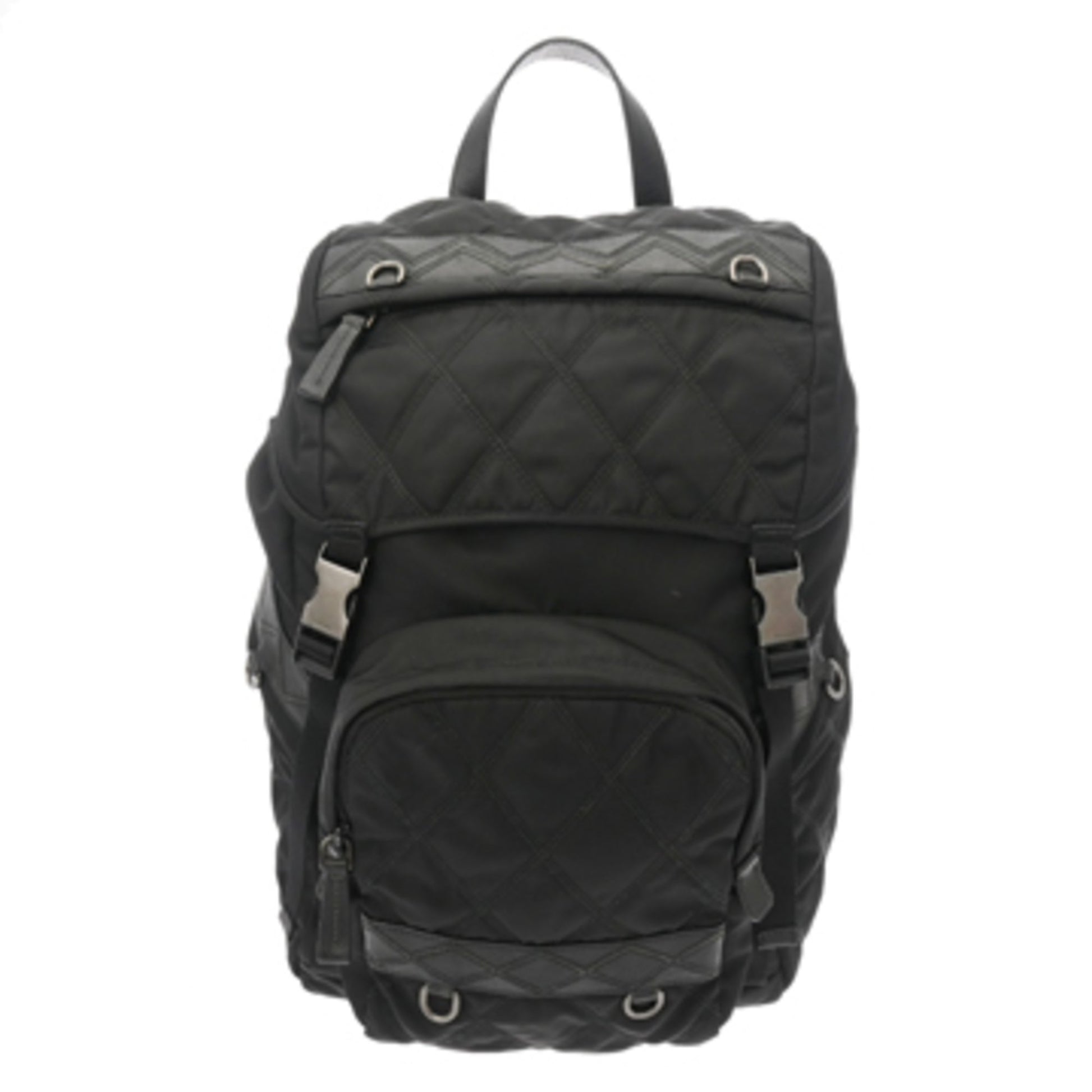 Prada Re-Nylon, Black, NYLON, backpack