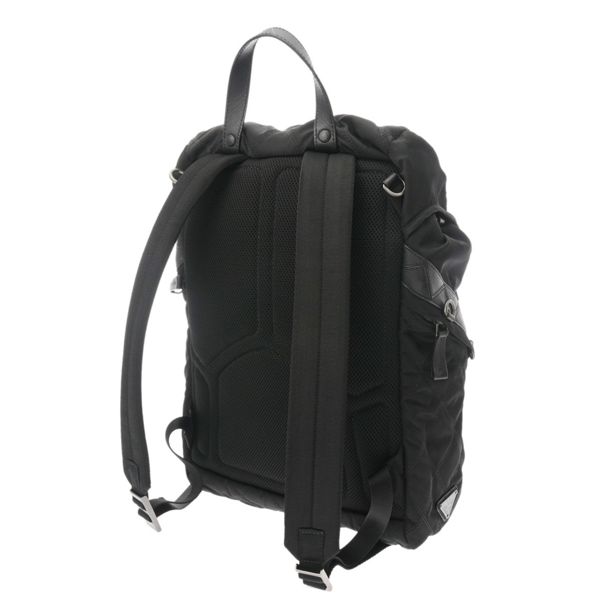 Prada Re-Nylon, Black, NYLON, backpack