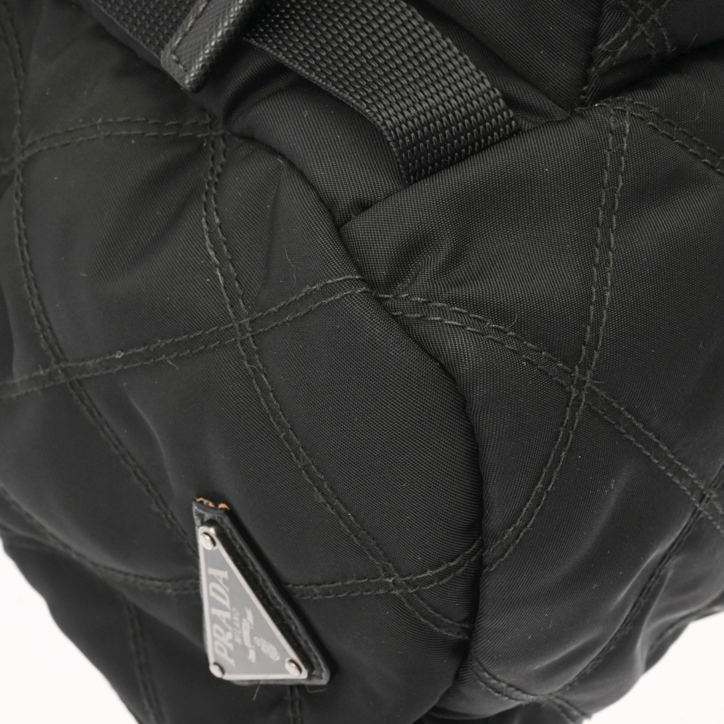 Prada Re-Nylon, Black, NYLON, backpack