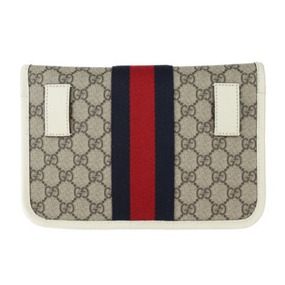 Gucci Ophidia, Beige, Canvas, clutch