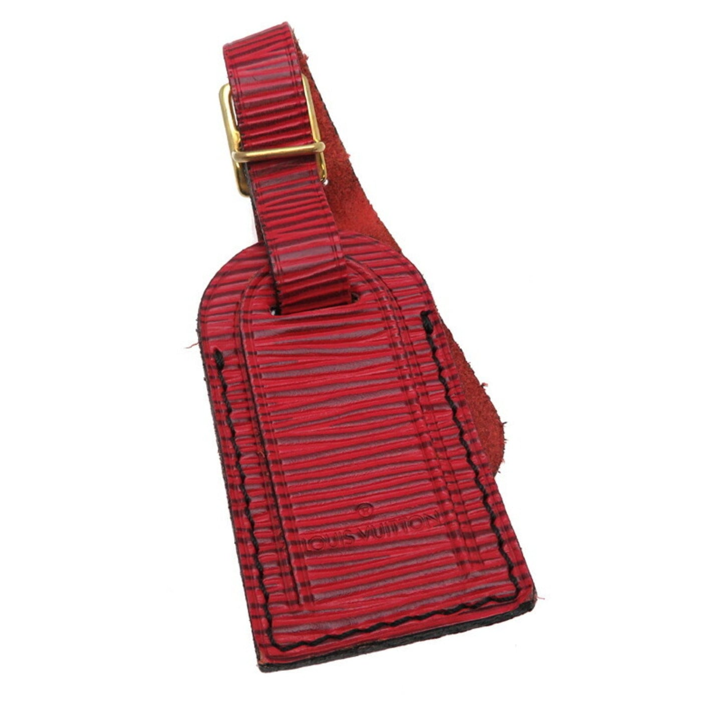 Louis Vuitton Randonnée, Red, Leather, shoulder