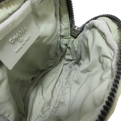 Chanel Sport line, Grey, Canvas, clutch