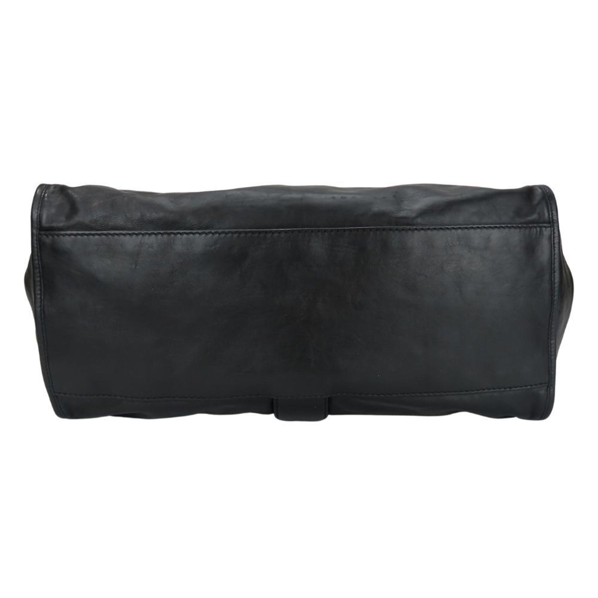Gucci Soft Stirrup, Black, Leather, tote
