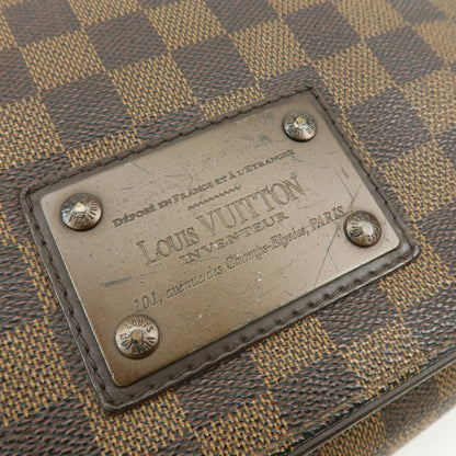 Louis Vuitton Brooklyn Damier, Brown, Canvas, Shoulder Bag