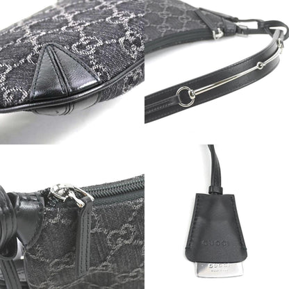 Gucci Horsebit, Black, Denim - Jeans, clutch