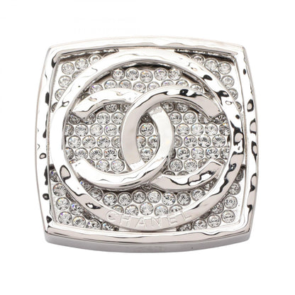Chanel Coco Mark, Silver, Steel, brooch