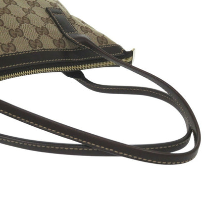 Gucci Interlocking G, Beige, Canvas, tote
