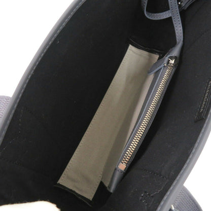 Balenciaga Navy Cabas, Beige, Canvas, handbag