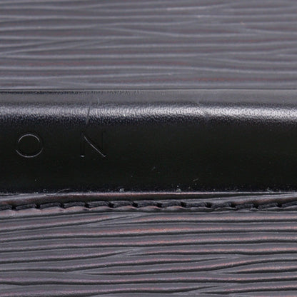 Louis Vuitton Dinard, Black, Leather, shoulder