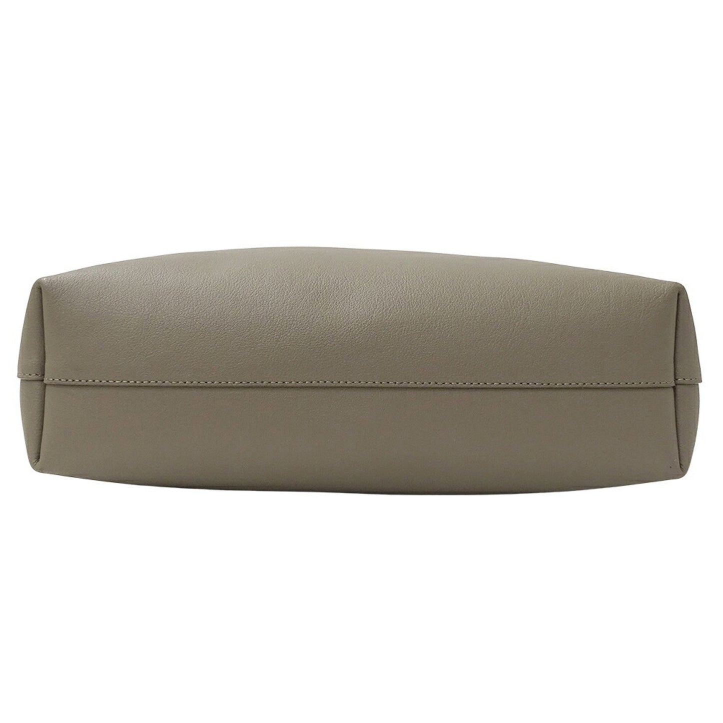 Saint Laurent Shopper Toy, Grey, Leather, handbag