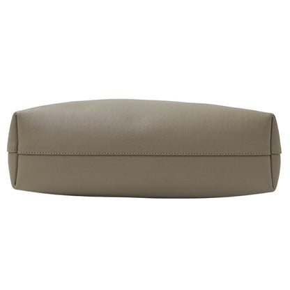 Saint Laurent Shopper Toy, Grey, Leather, handbag