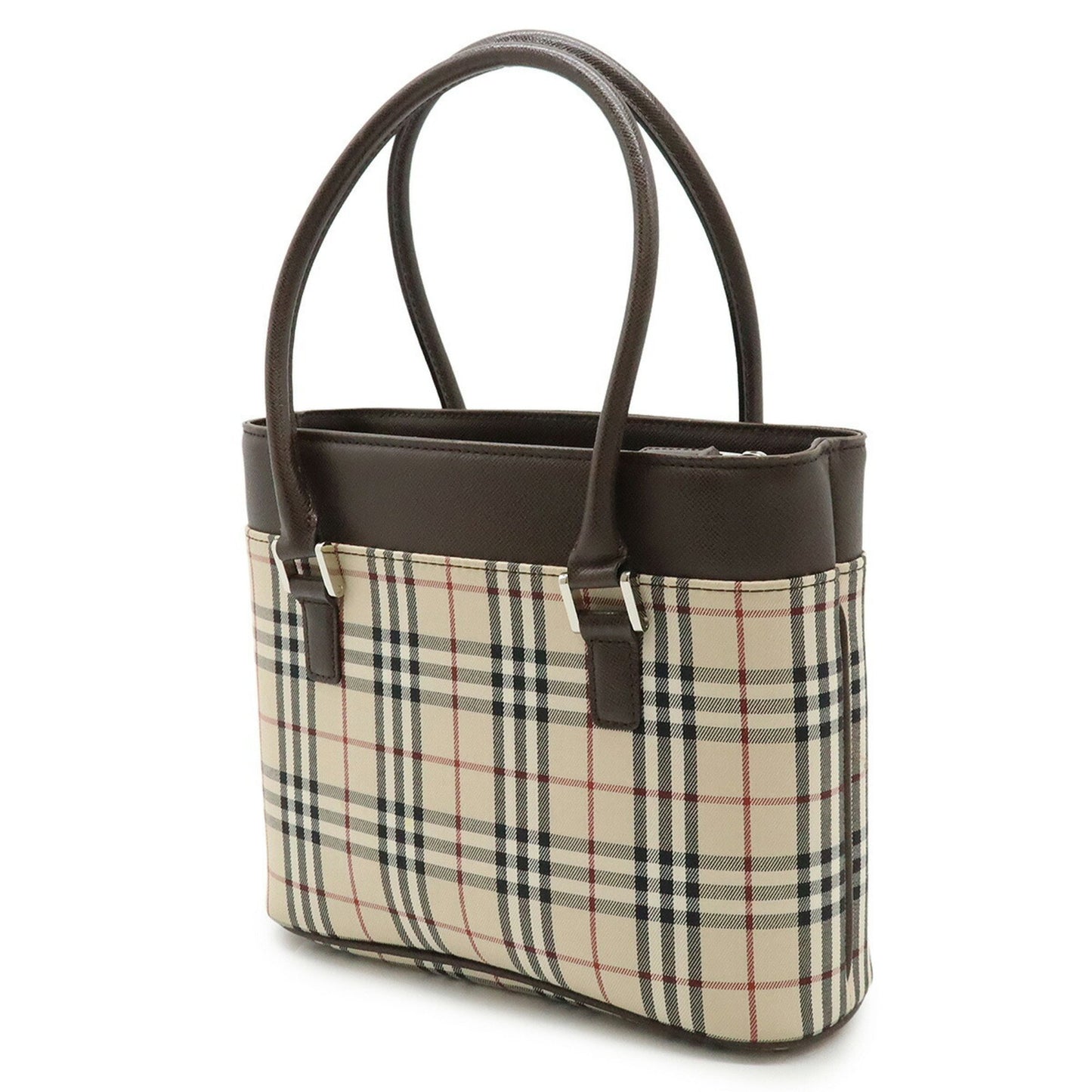 Burberry Nova Check, Beige, Canvas, tote
