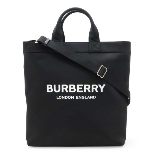 Burberry, Black, NYLON, tote
