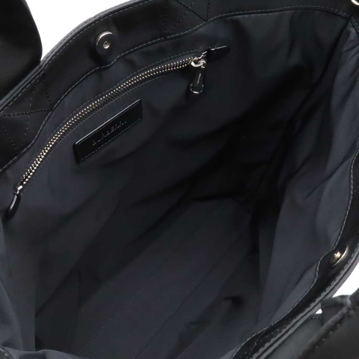 Burberry, Black, NYLON, tote