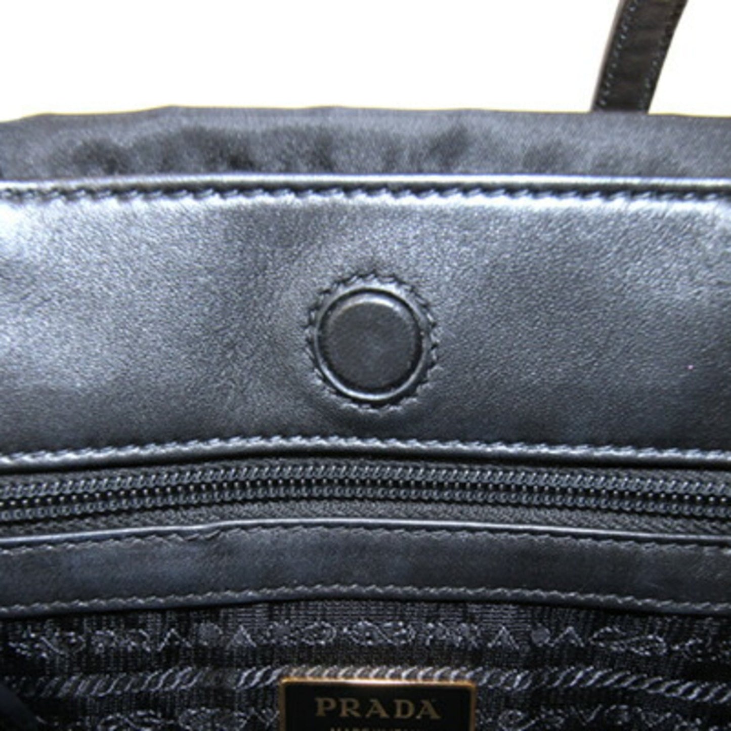 Prada Re-Nylon, Black, NYLON, handbag