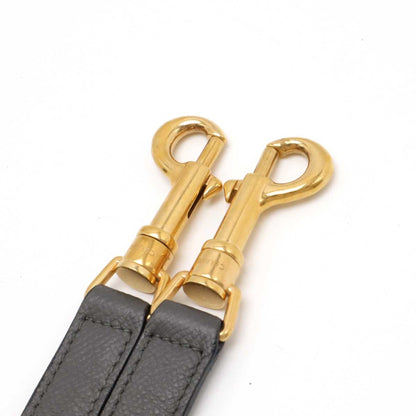 Céline Belt, Grey, Leather, handbag