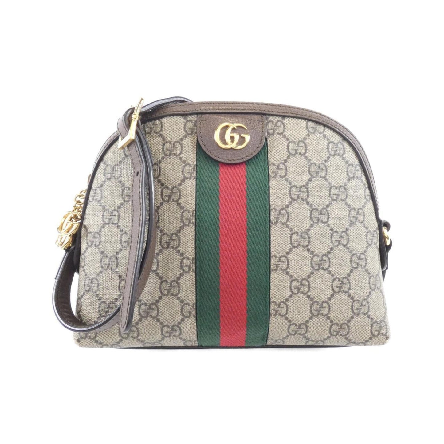 Gucci Ophidia, Beige, Canvas, shoulder