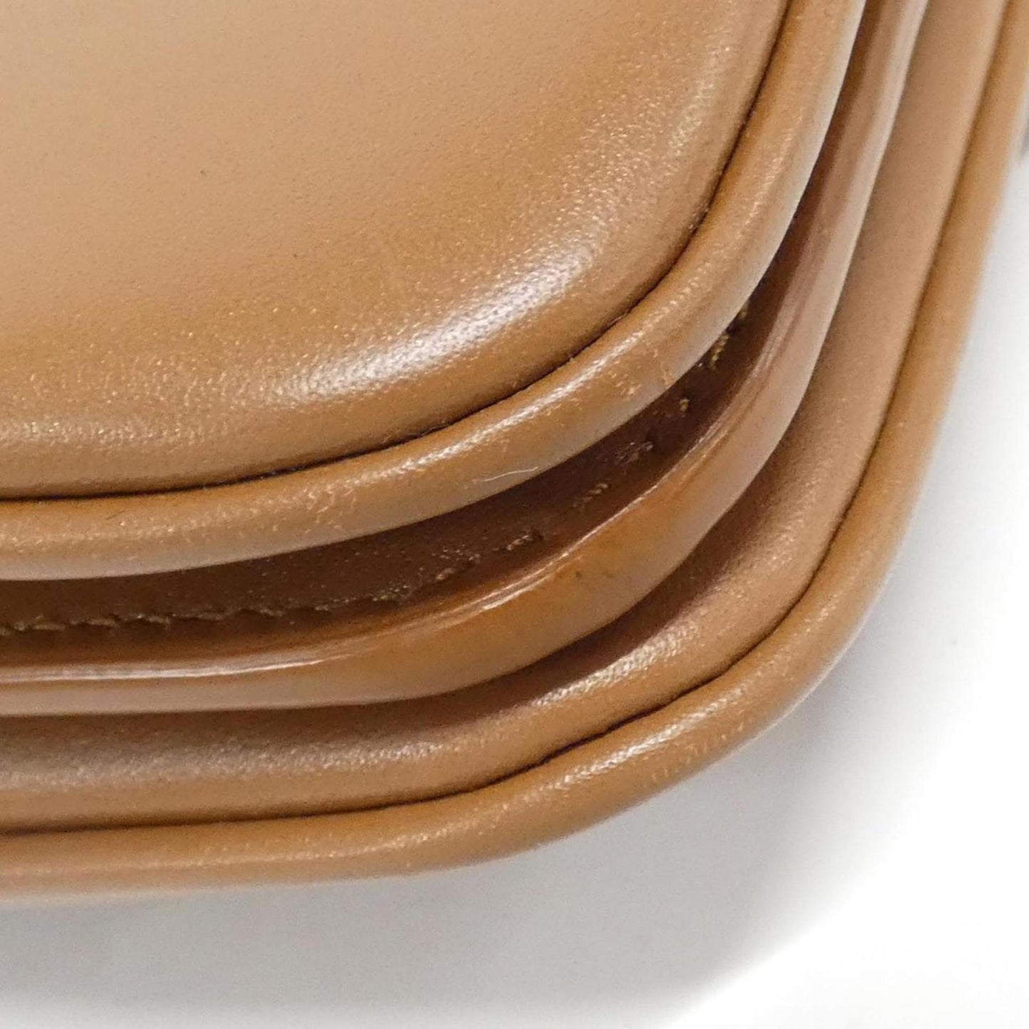 Saint Laurent Maillon, Brown, Leather, shoulder