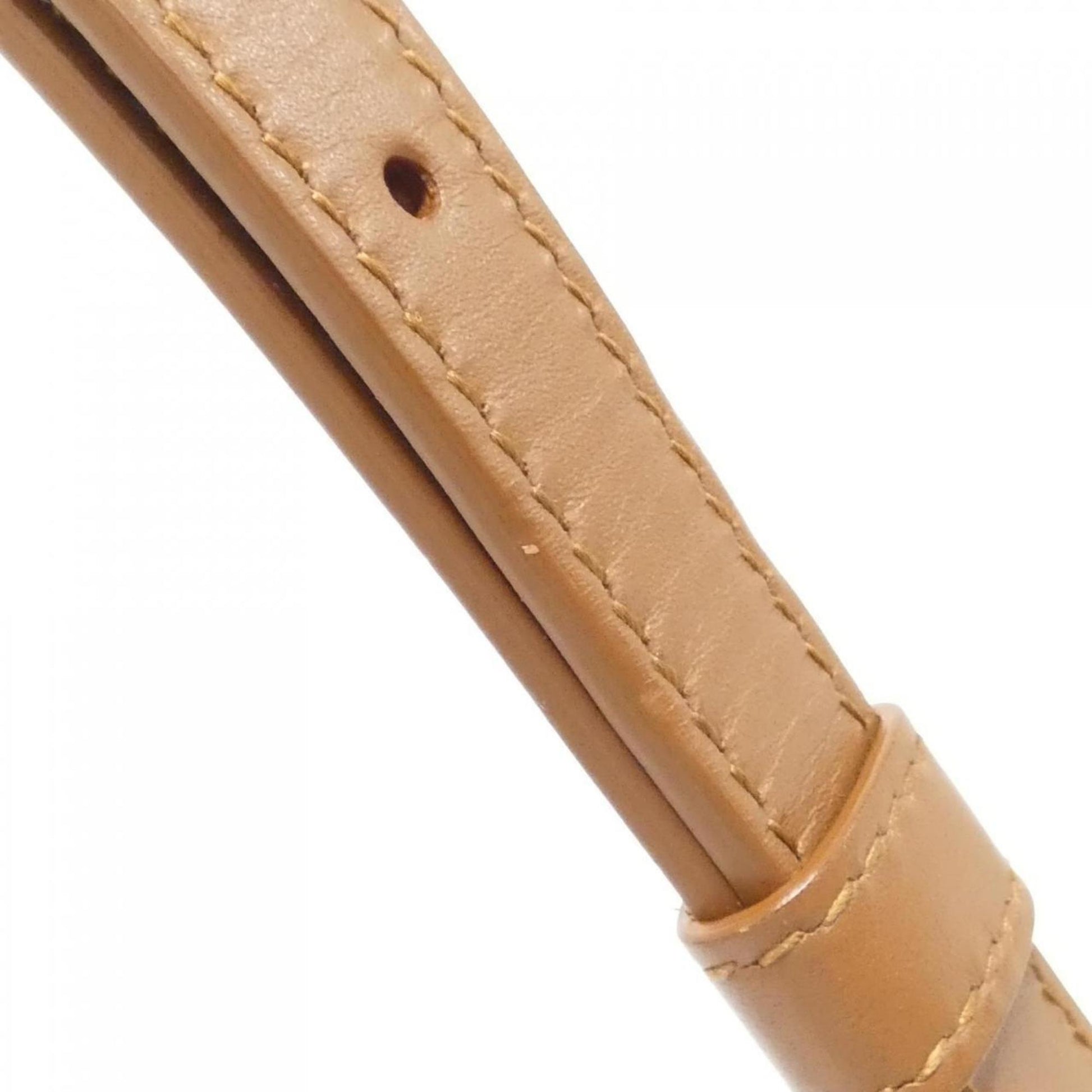 Saint Laurent Maillon, Brown, Leather, shoulder