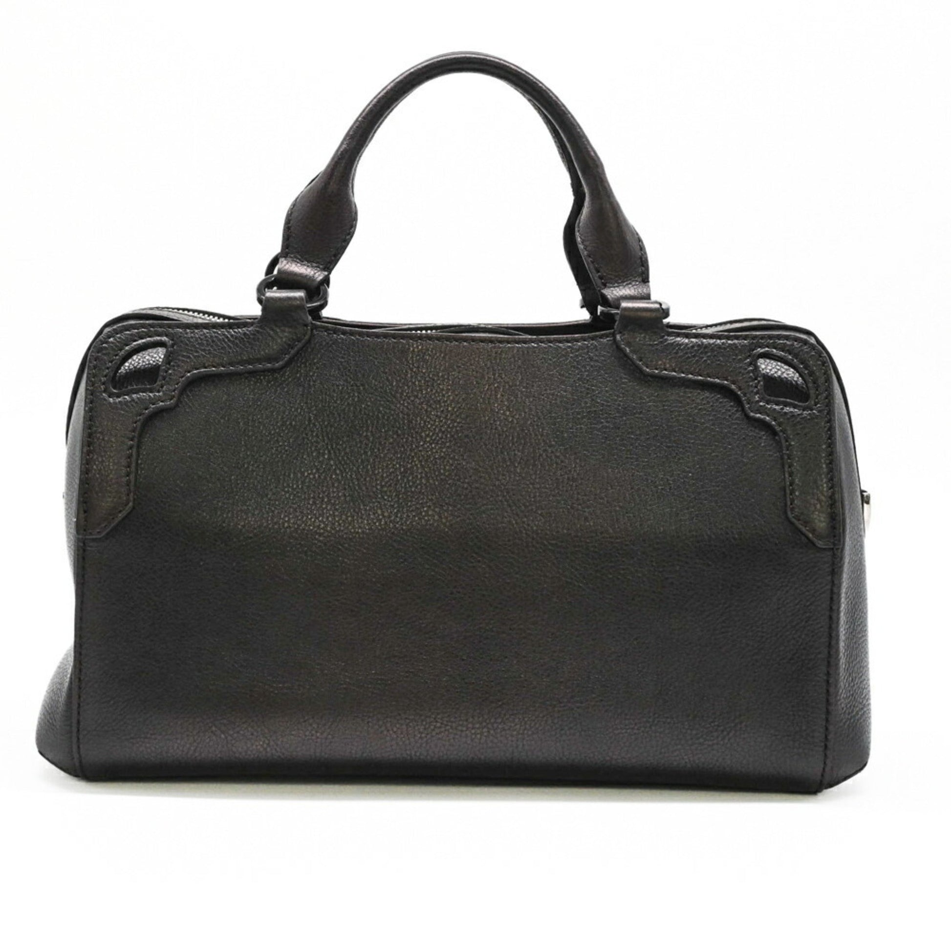 Cartier Marcello, Black, Leather, handbag