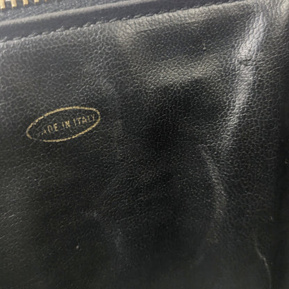 Chanel Vanity, Black, Leather, clutch