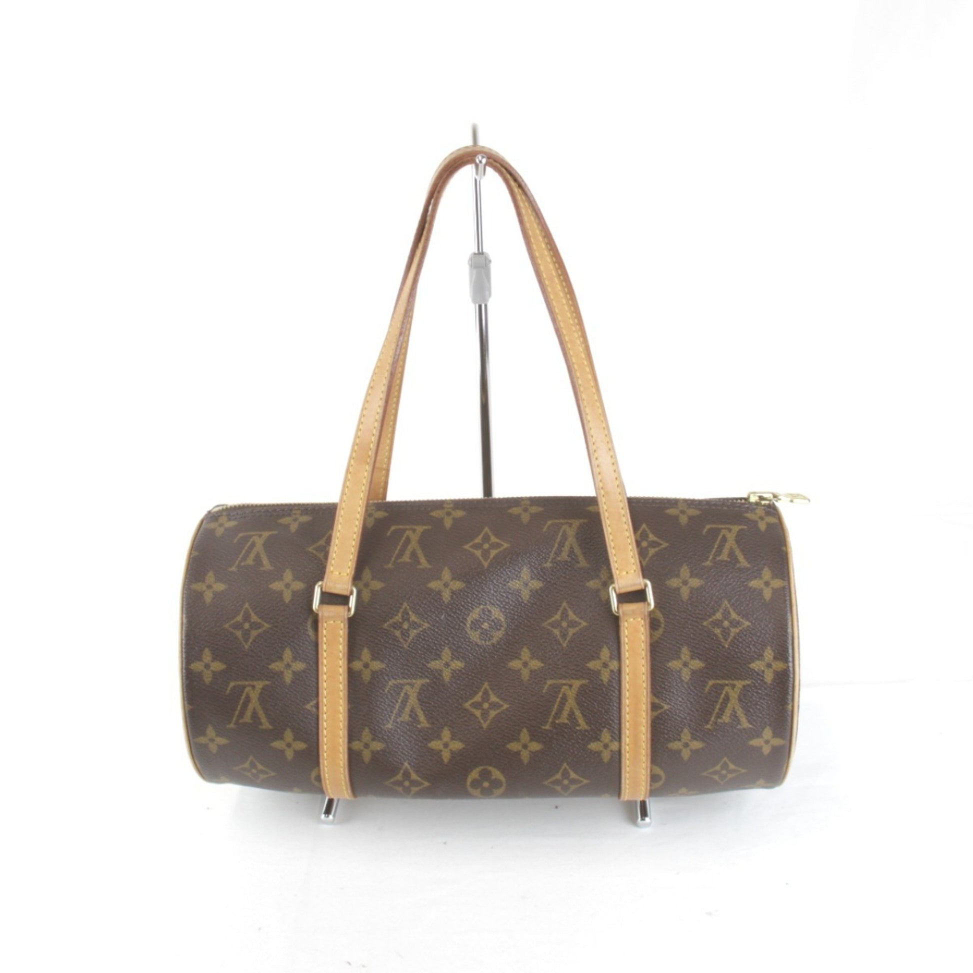 Louis Vuitton Papillon 30, Brown, Canvas, handbag