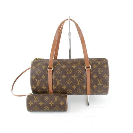 Louis Vuitton Papillon 30, Brown, Canvas, handbag