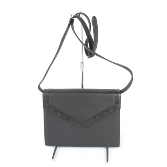 Saint Laurent, Black, Leather, shoulder