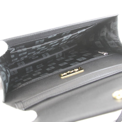 Saint Laurent, Black, Leather, shoulder