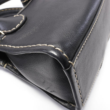 Chloé Edith, Black, Leather, handbag