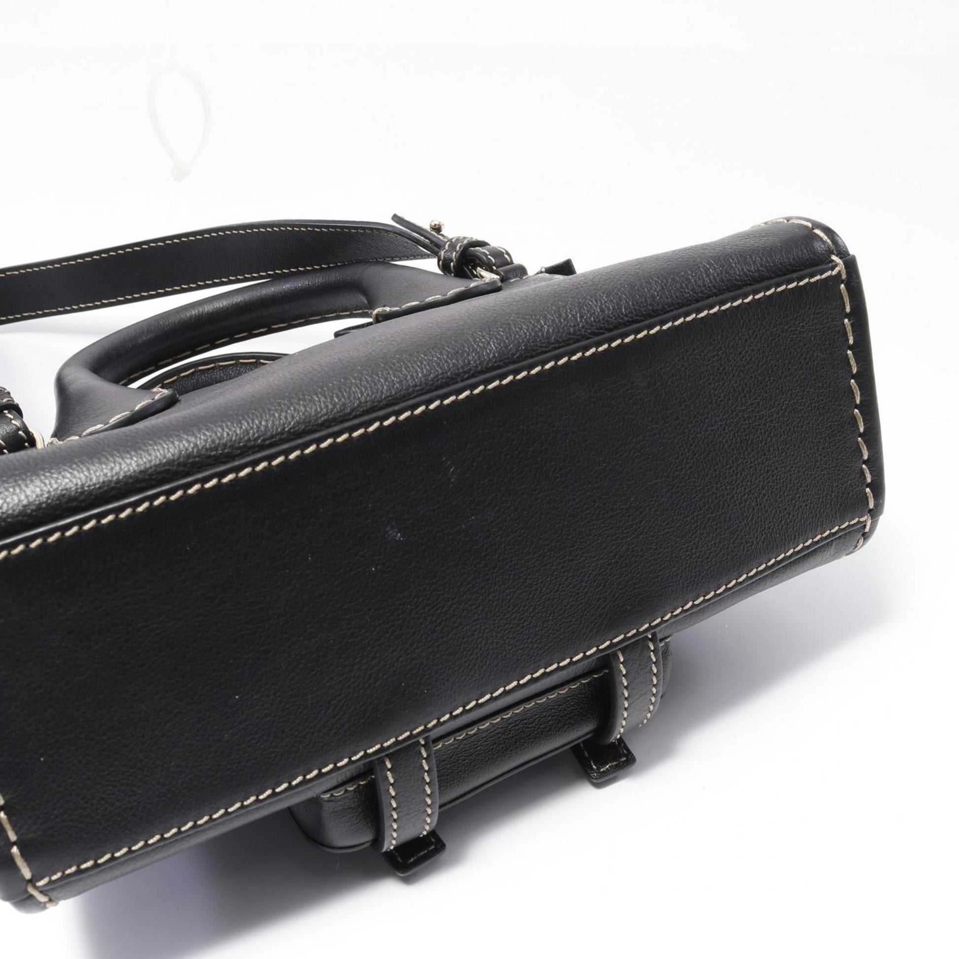 Chloé Edith, Black, Leather, handbag