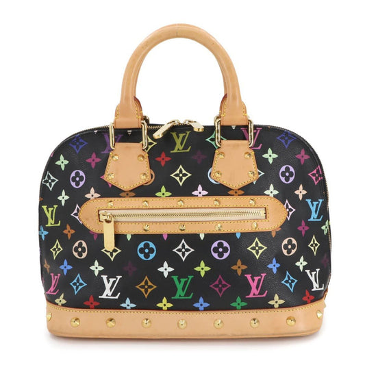 Louis Vuitton Alma, Multicolour, Canvas, handbag