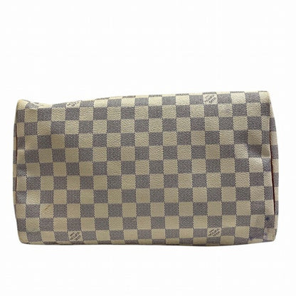 Louis Vuitton Speedy 30, White, Canvas, handbag